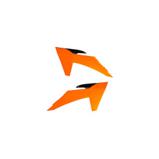 Spoilery sada pasuje na KTM SX/F 23- 24 EXC/F 24- fluo oranž Spoilery sada pasuje na KTM SX/F 23- 24 EXC/F 24- fluo oranž