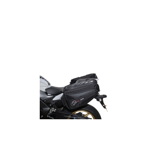 boční brašny na motocykl P50R, OXFORD (černé, objem 50 l, pár)