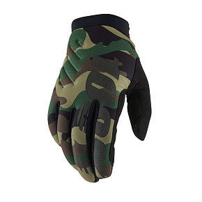 rukavice BRISKER, 100% - USA (camo/černá) rukavice BRISKER, 100% - USA (camo/černá)
