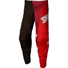 Dětské MX kalhoty Shift Whit3 Tarmac Pant Black/Red