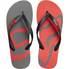 Pánské žabky FOX BEACHED FLIP FLOP červeno/šedé Pánské žabky FOX BEACHED FLIP FLOP červeno/šedé