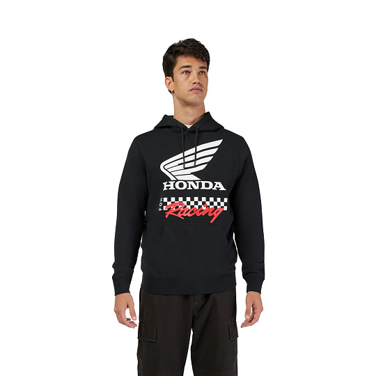 Pánská mikina Fox Honda Fleece Po  Black