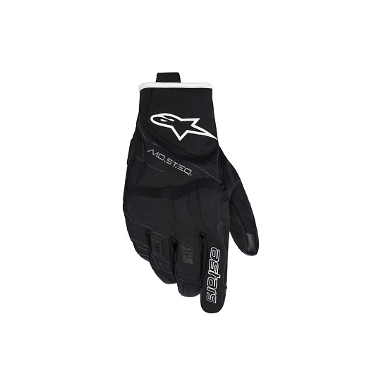 rukavice MOBLAST WATERPROOF, ALPINESTARS (černá/bílá off white) 2026