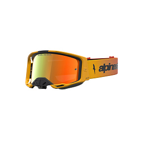 brýle VISION 8 AMBER, ALPINESTARS (žlutá/červená/černá, zrcadlové červené plexi) 2027 brýle VISION 8 AMBER, ALPINESTARS (žlutá/červená/černá, zrcadlové červené plexi) 2027