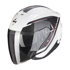 Moto přilba SCORPION EXO-230 FENIX perleťová bílo/černá Moto přilba SCORPION EXO-230 FENIX perleťová bílo/černá