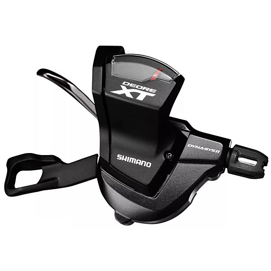 řazení SHIMANO XT SL-M8000-R 11 speed pravé s objímkou s ukazatelem, Dyna-sys 11 řazení SHIMANO XT SL-M8000-R 11 speed pravé s objímkou s ukazatelem, Dyna-sys 11
