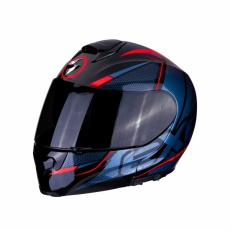 Moto přilba SCORPION EXO-3000 AIR CREED černo/červená Moto přilba SCORPION EXO-3000 AIR CREED černo/červená