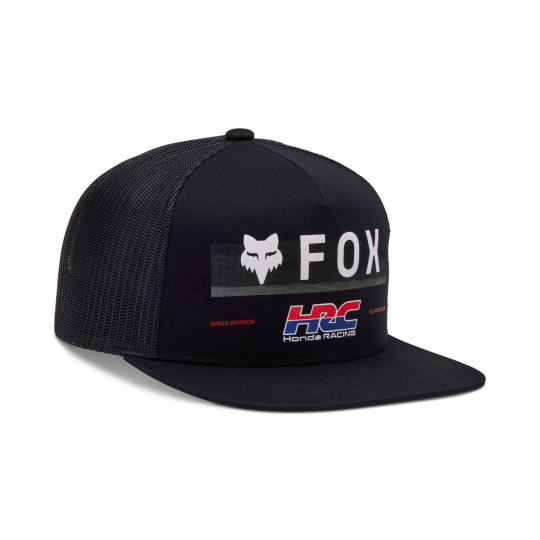 Pánská kšiltovka Fox Fox X Honda Snapback Hat  Black