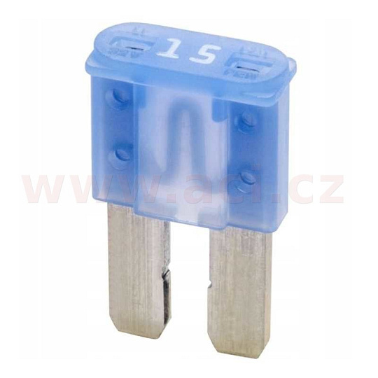 pojistka plochá MIKRO II 15A (sada 10ks)