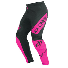 O´Neal dámské kalhoty ELEMENT RACEWEAR černá/růžová