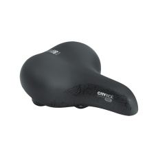 KELLYS Sedlo KLS CITYRIDE 017 GEL, black KELLYS Sedlo KLS CITYRIDE 017 GEL, black