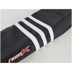 potah sedla KTM SX/F 19/22, EXC/F 20/23 černobílý TLD potah sedla KTM SX/F 19/22, EXC/F 20/23 černobílý TLD