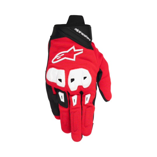 rukavice SP X 1, ALPINESTARS (červená/černá/bílá) 2025