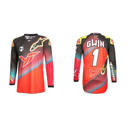 Alpinestars Sight Aaron Gwin L/S Jersey - replica dres vel. XL