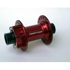 RAPTOR Firejet MTB 20 mm Disc 32 děr, červený přední náboj RAPTOR Firejet MTB 20 mm Disc 32 děr, červený přední náboj