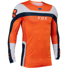 Pánský X dres Fox Flexair Efekt Jersey  Fluorescent Orange