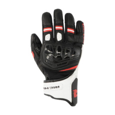 Moto rukavice RICHA STRADALE STEALTH černo/bílo/červené Moto rukavice RICHA STRADALE STEALTH černo/bílo/červené