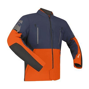Moto bunda RICHA ORION GORE-TEX tmavě modro/oranžová