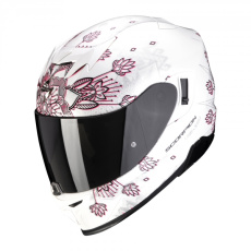 Moto přilba SCORPION EXO-520 AIR TINA perleťově bílo/stříbrná Moto přilba SCORPION EXO-520 AIR TINA perleťově bílo/stříbrná