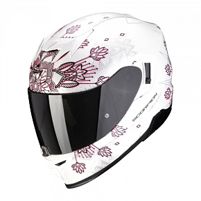 Moto přilba SCORPION EXO-520 AIR TINA perleťově bílo/stříbrná Moto přilba SCORPION EXO-520 AIR TINA perleťově bílo/stříbrná