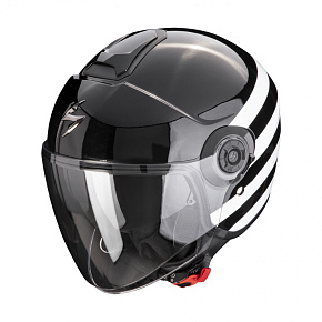 Moto přilba SCORPION EXO-CITY II BEE černo/bílá Moto přilba SCORPION EXO-CITY II BEE černo/bílá