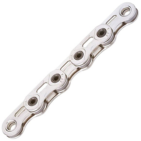 řetěz KMC X Flattop SL Silver 126 článků v krabičce, WAX-voskovaný řetěz KMC X Flattop SL Silver 126 článků v krabičce, WAX-voskovaný