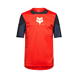 Pánský cyklo dres Fox Defend s Jersey Elevated Fluorescent Red