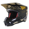 přilba S-M5 ROVER, ALPINESTARS (pískový maskáč/mandarinka lesklá)