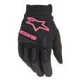 rukavice STELLA FULL BORE, ALPINESTARS, dámské (černá/růžová fluo) 2025