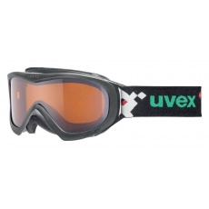 lyžařské brýle UVEX WIZZARD DL, black pacman double lens/lasergold (2722) lyžařské brýle UVEX WIZZARD DL, black pacman double lens/lasergold (2722)