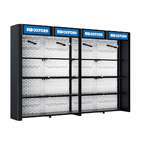 Stojan OXFORD univerzální s příčkou 1x (ŠxVxHL = 3440x2300x573 mm) Stojan OXFORD univerzální s příčkou 1x (ŠxVxHL = 3440x2300x573 mm)