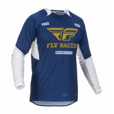 dres EVOLUTION DST. FLY RACING - USA 2022 (modrá/bílá/zlatá) dres EVOLUTION DST. FLY RACING - USA 2022 (modrá/bílá/zlatá)
