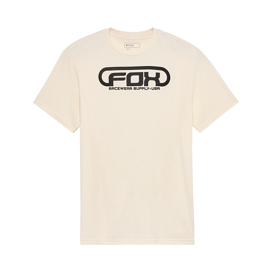 Pánské triko Fox Global Ss Prem Tee  Off White