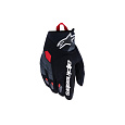 rukavice DURACK, ALPINESTARS (tmavě šedá/červená) 2026