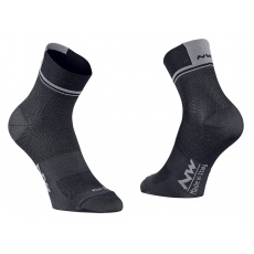 Pánské ponožky Northwave Logo 2 ocks Black/Grey Pánské ponožky Northwave Logo 2 ocks Black/Grey