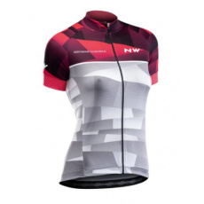 Dámský dres Northwave Origin Woman Jersey Short Sleeves Magenta/Grey Dámský dres Northwave Origin Woman Jersey Short Sleeves Magenta/Grey