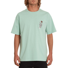 Pánské triko Volcom Stokstone se Sst ichen Green Pánské triko Volcom Stokstone se Sst ichen Green