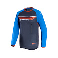 dres MAXDURA DUAL, ALPINESTARS (tmavě šedá/modrá/oranžová) 2026