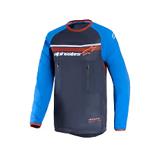 dres MAXDURA DUAL, ALPINESTARS (tmavě šedá/modrá/oranžová) 2026 dres MAXDURA DUAL, ALPINESTARS (tmavě šedá/modrá/oranžová) 2026
