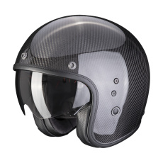 Moto přilba SCORPION BELFAST EVO CARBON černá Moto přilba SCORPION BELFAST EVO CARBON černá