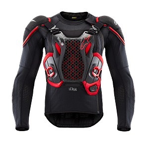 airbagová vesta TECH-AIR®OFF-ROAD system, ALPINESTARS (černá/červená)