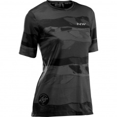 Dámský cyklo dres Northwave Xtrail Jrs S/S Black/Grey vel.: M