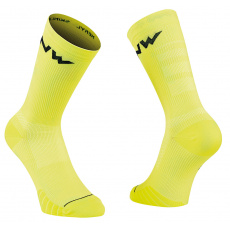 Cyklo ponožky Northwave Extreme Pro ock Yllw Fluo/Blk Cyklo ponožky Northwave Extreme Pro ock Yllw Fluo/Blk