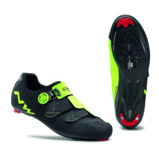 Pánské tretry Northwave Phantom Carbon  Black/Yellow Fluo