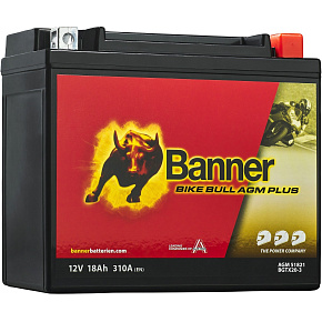 baterie AGM PLUS 12V, BGTX20-3, 18Ah, 310A, BANNER Bike Bull AGM PLUS 175x87x155 baterie AGM PLUS 12V, BGTX20-3, 18Ah, 310A, BANNER Bike Bull AGM PLUS 175x87x155