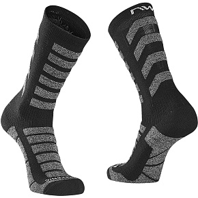 Cyklistické ponožky northwave Husky Ceramic High Sock Black Cyklistické ponožky northwave Husky Ceramic High Sock Black