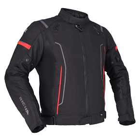 Moto bunda RICHA AIRSTREAM 3 černo/červená Moto bunda RICHA AIRSTREAM 3 černo/červená