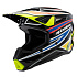 přilba S-M3 WURX, ALPINESTARS, dětská (černá/žlutá fluo/modrá/červená) 2027