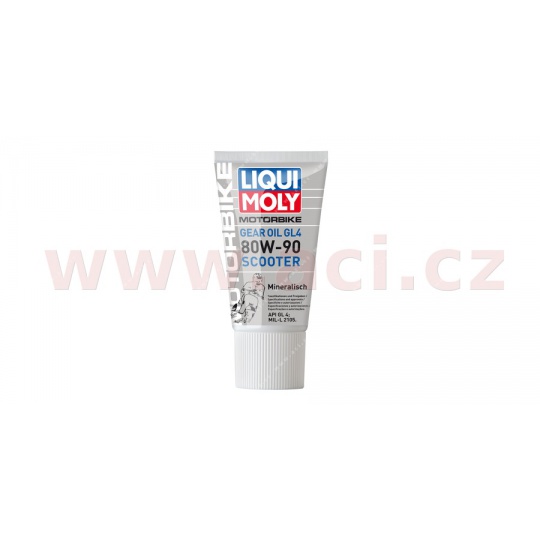 LIQUI MOLY Motorbike Gear Oil GL 4 80W-90 Scooter - minerální převodový olej 150 ml