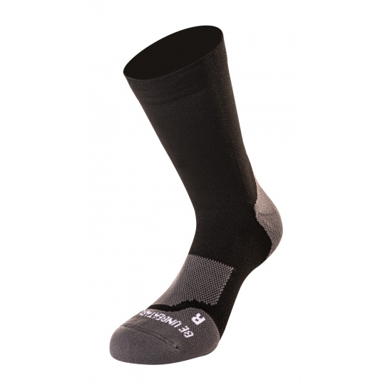 ponožky PEAK SHORT 2022, UNDERSHIELD (šedá/černá)